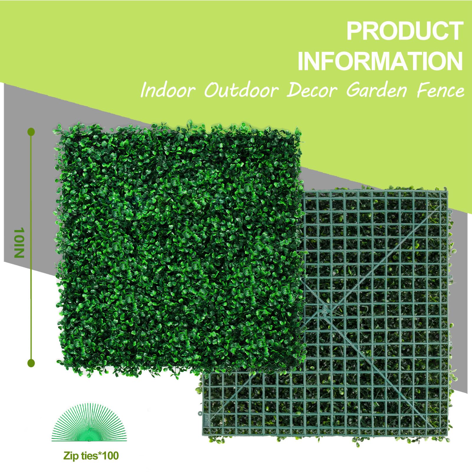 AOKIIE faux grass backdrop panels indoors adding natural texture to living spaces