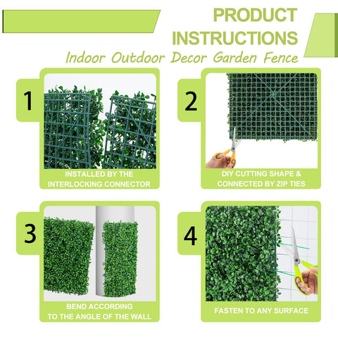 AOKIIE interlocking connectors enable simple DIY installation for quick setup.