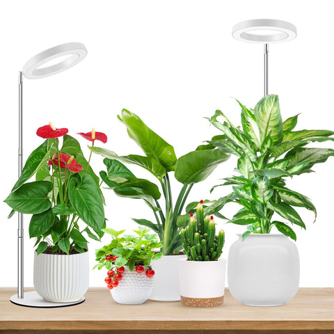 Aokrean grow light base and table setup for stable desk placement