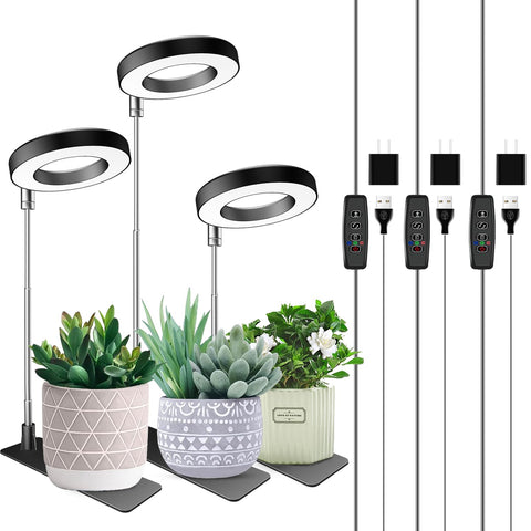 Aokrean plant grow light full-spectrum 48 LEDs for healthy indoor greens