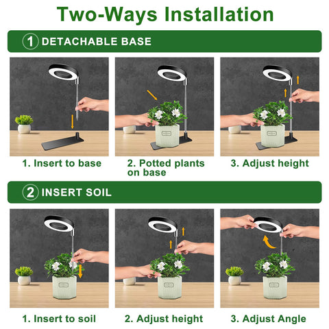 Aokrean grow light timer for automated daily lighting cycles