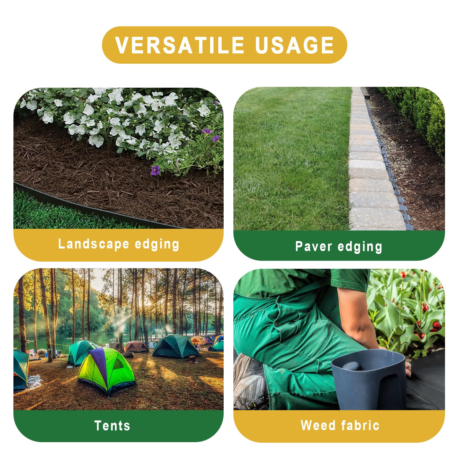 Aolabela durable plastic stake weatherproof for both DIY and professional projects.