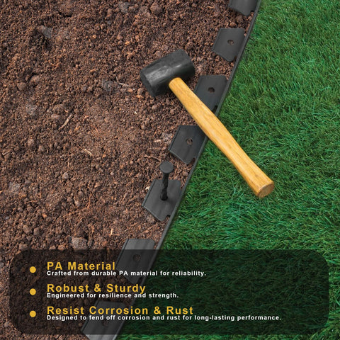 Aolabela tent stake 8inch adds quick, sturdy support for temporary structures.