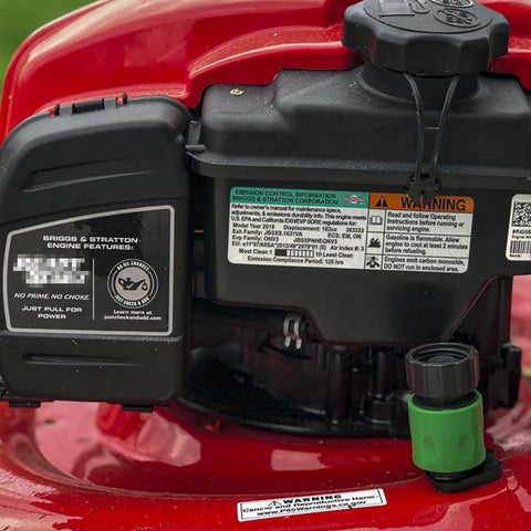 Close-up of part number 921-04041 compatibility with mower models