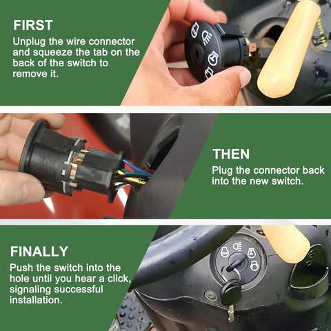 AOLKKSI compatibility guide highlights Husqvarna, Craftsman, Deere models.