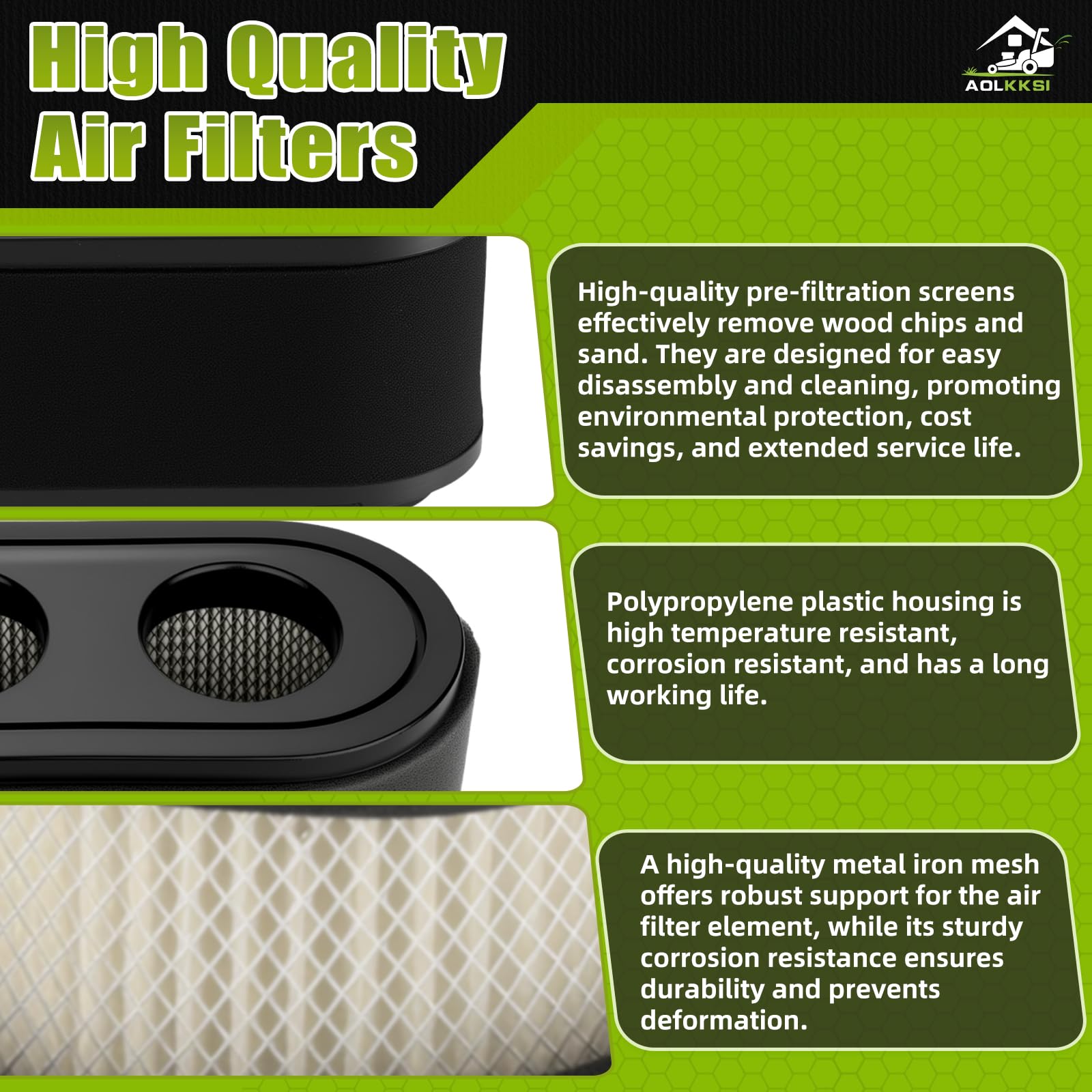 AOLKKSI filter kit packaging opened for installation