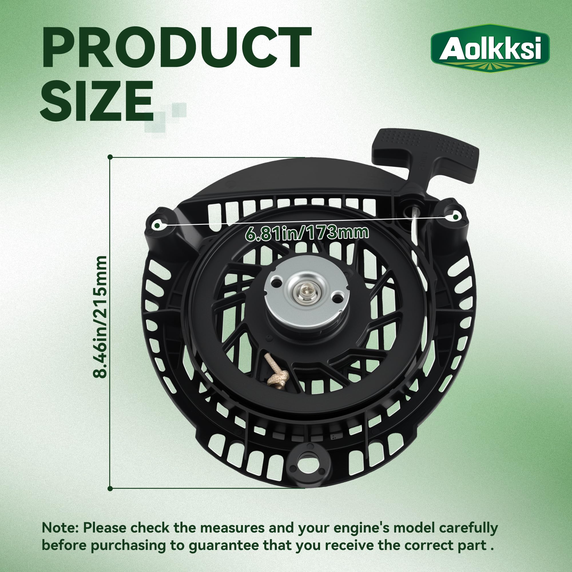 AOLKKSI pull rope and pulley close up showing smooth operation