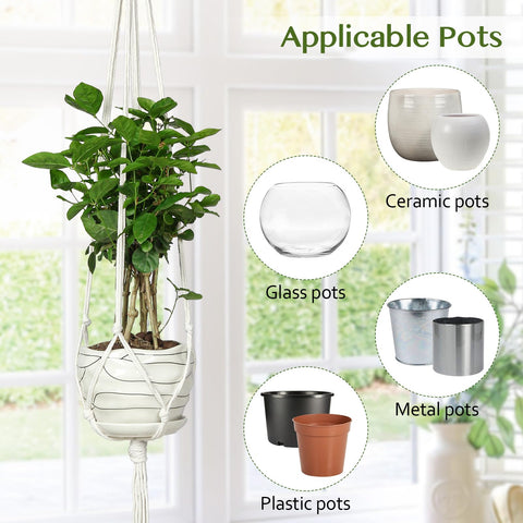 AOMGD indoor-outdoor plant holder for patios and balconies