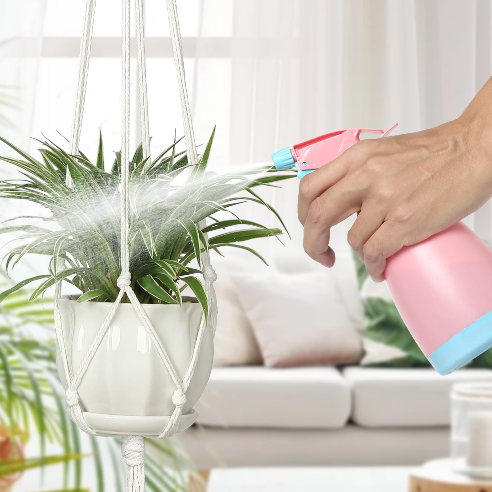 AOMGD macrame plant hanger makes a thoughtful gift for plant lovers