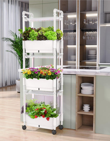 AOONEG accessories kit with planting baskets, sponges and domes ready for setup