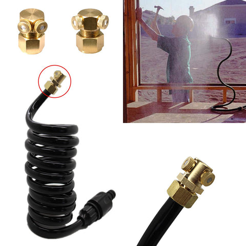 Aootech misting nozzles are easy to screw into standard misting openings.