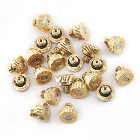 Aootech brass nozzle demonstrates flow rate 80-145 ml/min for customizable cooling