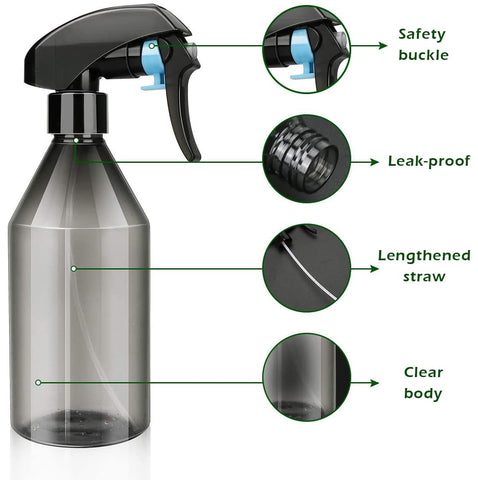 AORAKI compact spray bottle fits neatly on shelves for quick sprays.