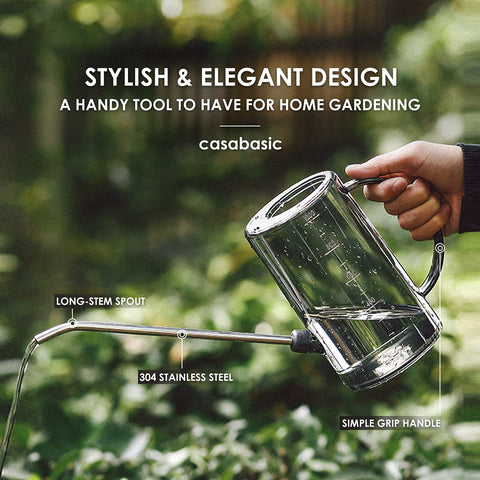 AORAKI indoor watering can with wide opening for easy refills
