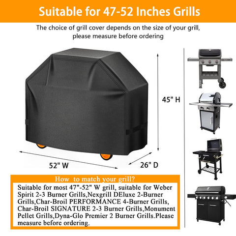 Aoretic waterproof polyester grill cover shields your outdoor grill.