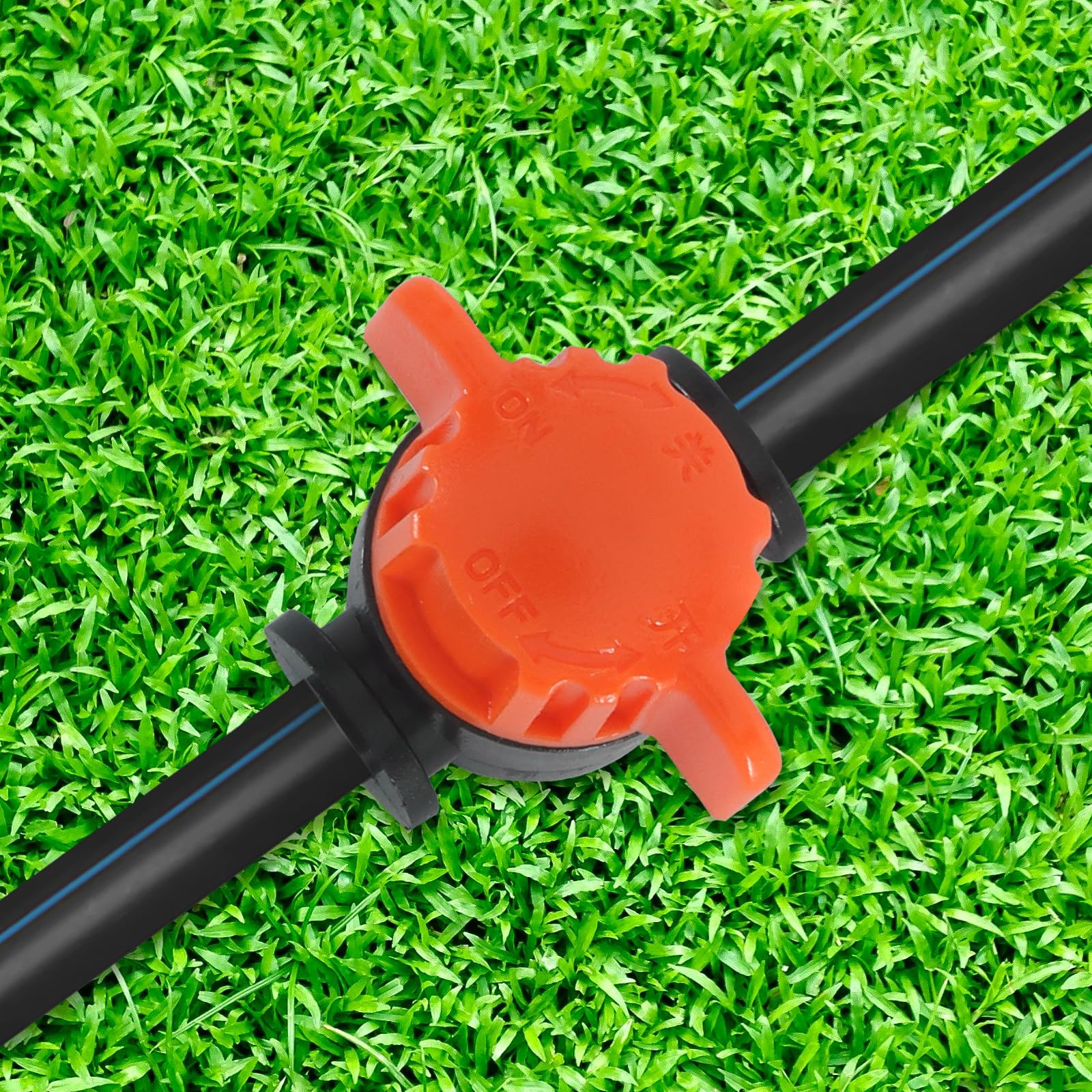 Aoserge easy-install valve pushes onto 1/4in tubing without tools.