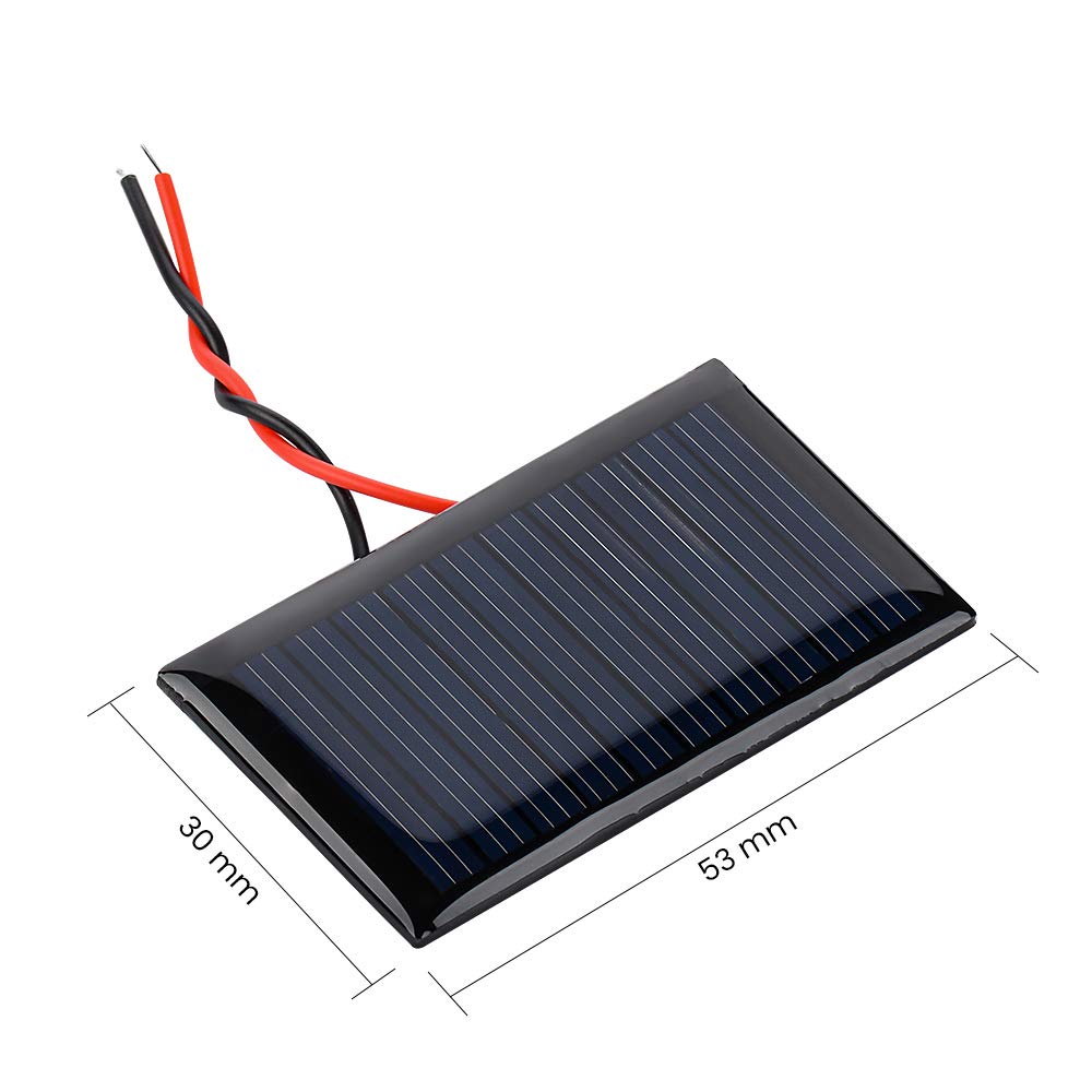 AOSHIKE 53x30mm panels for small yard lighting systems