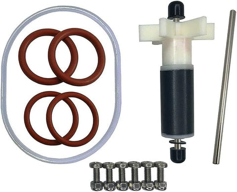Aosnom P4071 kit with impeller and shafts ready for hot tub pump repair