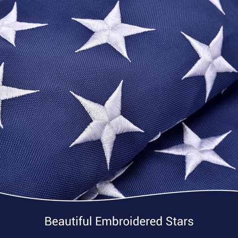 AOTAI flag made from 420D polyester for lasting color.