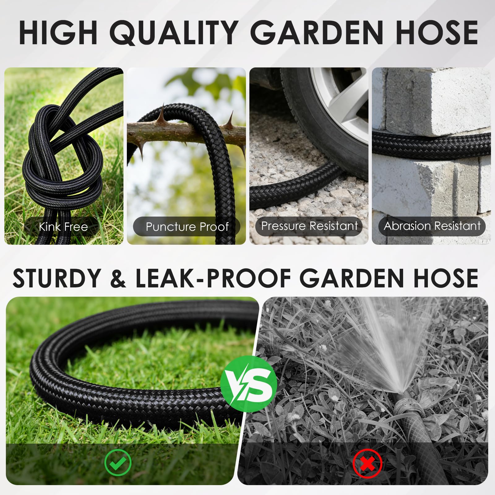 Aotiooy anti-kink design keeps water flow smooth around corners