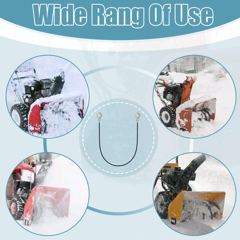 AOTWD 06900504 traction cable rubber build offers durability and corrosion resistance.