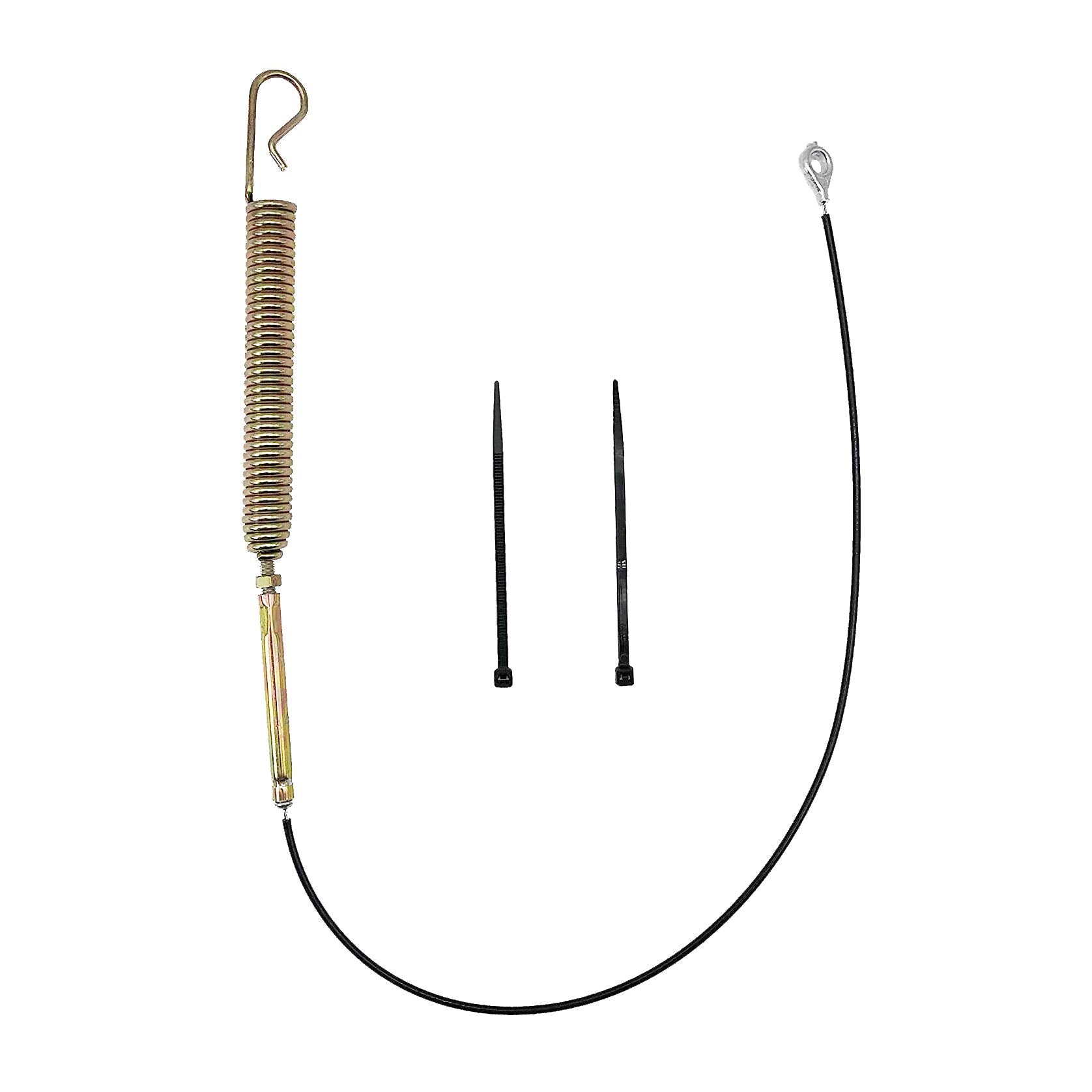 Visual overview of installation considerations for the 06900438 cable