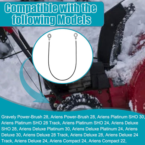 AOTWD Traction Cable part 06900505 close-up confirms correct replacement part.