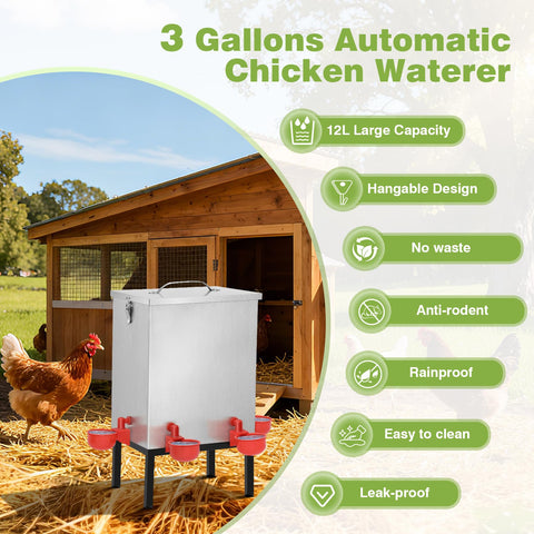 Aowoil easy-installation design lets you set up quickly with no-waste parts