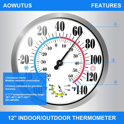 Aowutus durable stainless steel enclosure with glass lens withstands weather