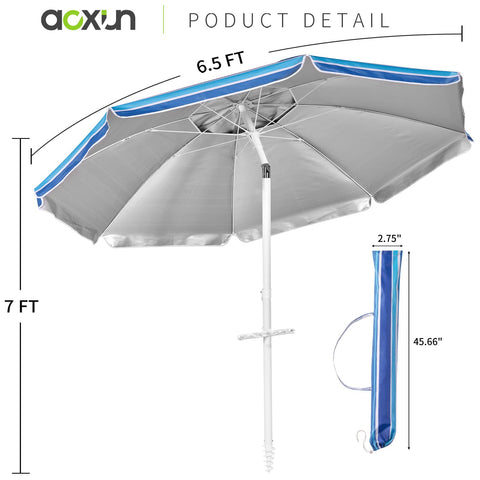 Aoxun Beach Umbrella carry bag enables easy transport anywhere