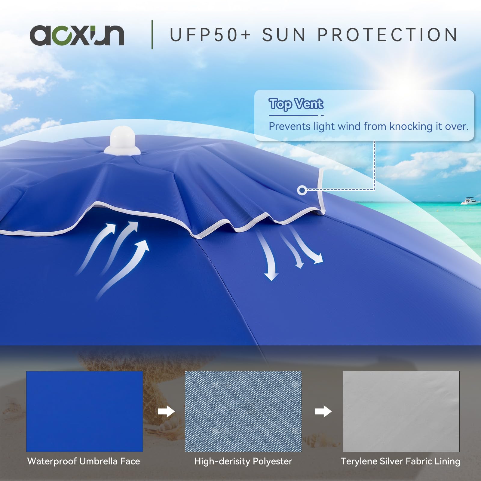 Aoxun carry bag enables easy transport to games, beach, or park.