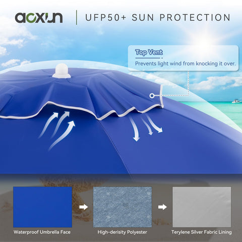 Aoxun carry bag enables easy transport to games, beach, or park.