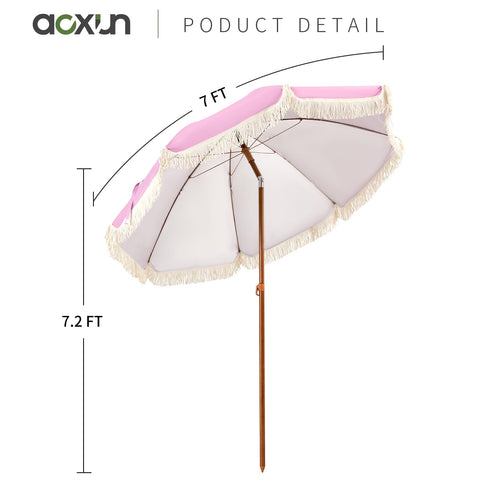 Aoxun fringe tassel design adds decorative flair to any outdoor space