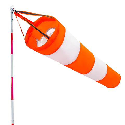 Apausvcm wind socks outdoor hanging 80cm clearly show wind direction.