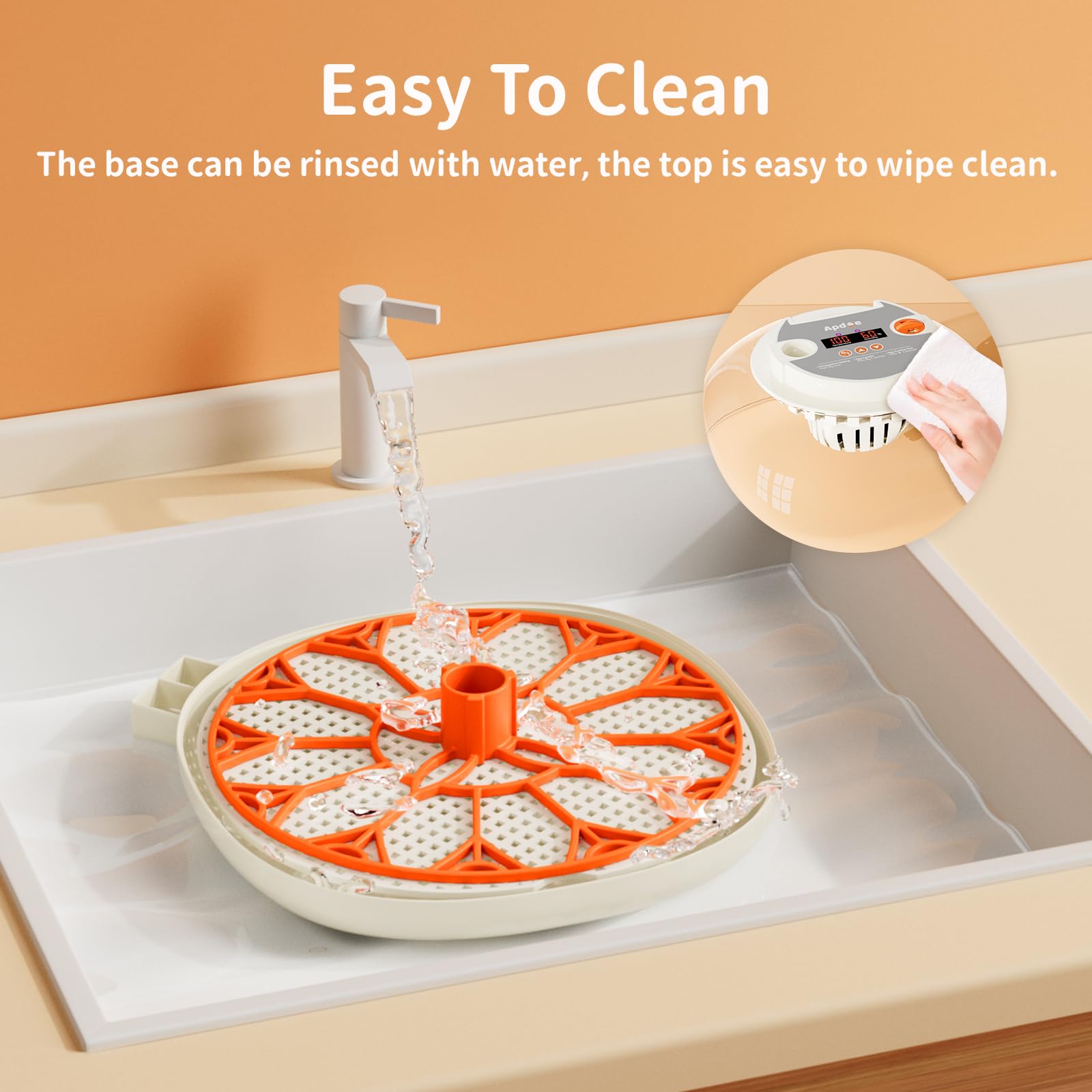 Apdoe HatchPro 12 adjustable air vent for flexible incubation.