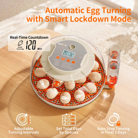 Apdoe HatchPro lockdown mode demonstrated for safe hatching timing