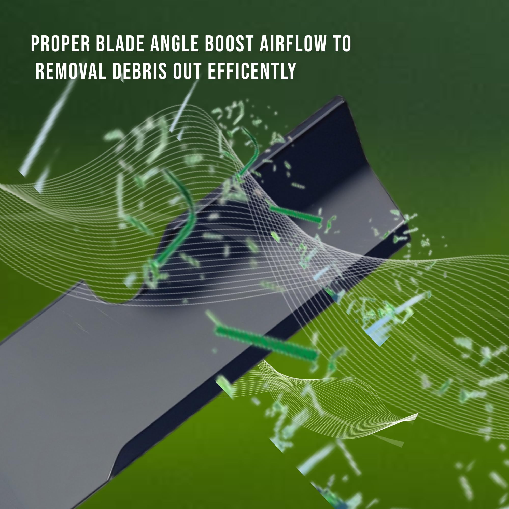Apeixoto 038-0005-00 blade with coated finish reduces rust risk.