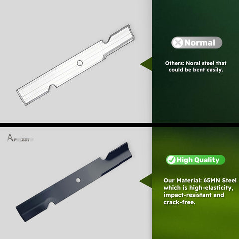 Apeixoto 038-0005-00 blade in 3-pack, ready for replacement cycles.