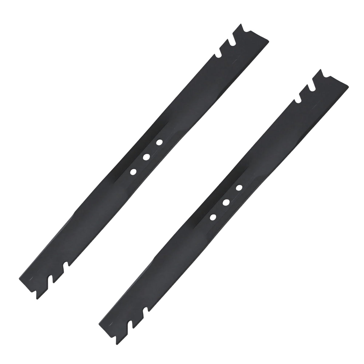 Apeixoto 131-4547-03 mulching blades for Toro 22 recycler show crisp cuts