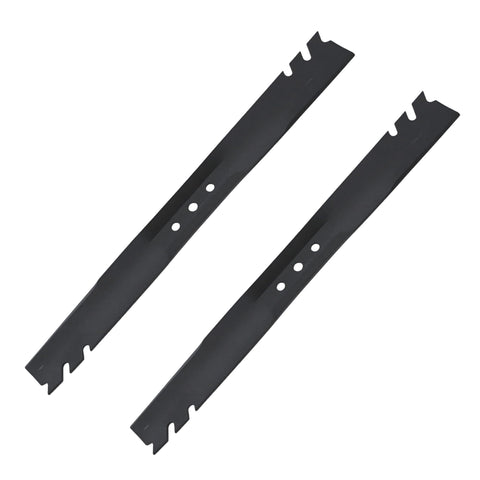 Apeixoto 131-4547-03 mulching blades for Toro 22 recycler show crisp cuts