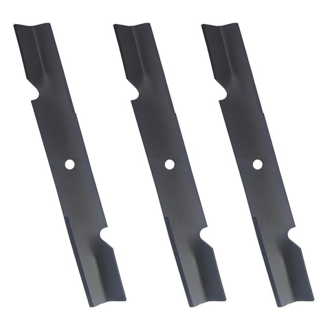 Apeixoto 482878 three-pack blades for quick lawn mower replacement