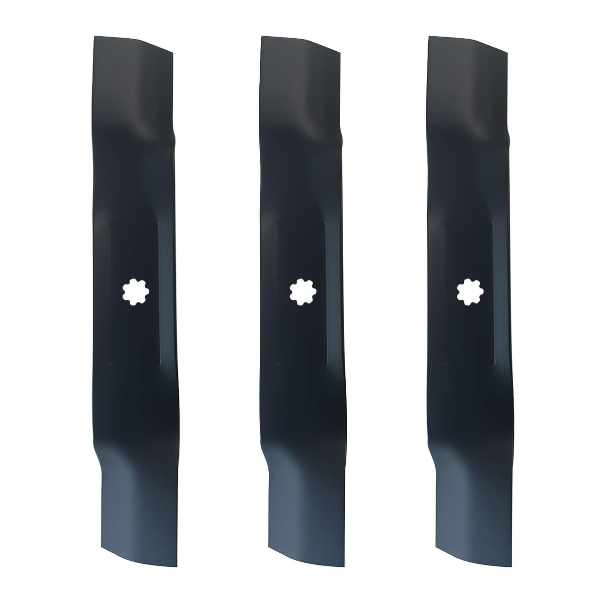 Apeixoto GX21784 blade pack for 48-inch decks with durable steel