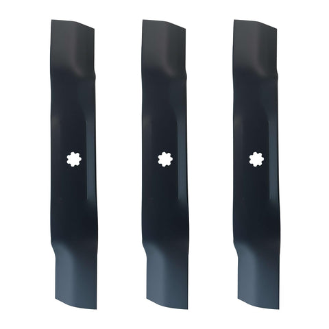 Apeixoto GX21784 blade pack for 48-inch decks with durable steel