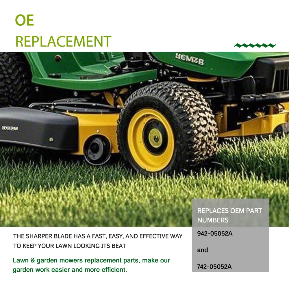 Three-piece pack delivers quick replacements, reducing downtime and keeping your mower ready to tackle the yard.