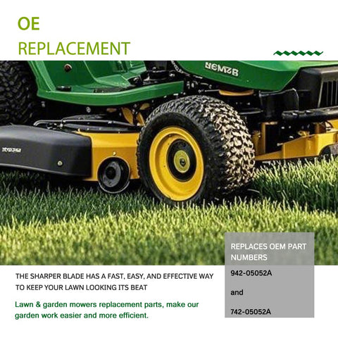 Three-piece pack delivers quick replacements, reducing downtime and keeping your mower ready to tackle the yard.