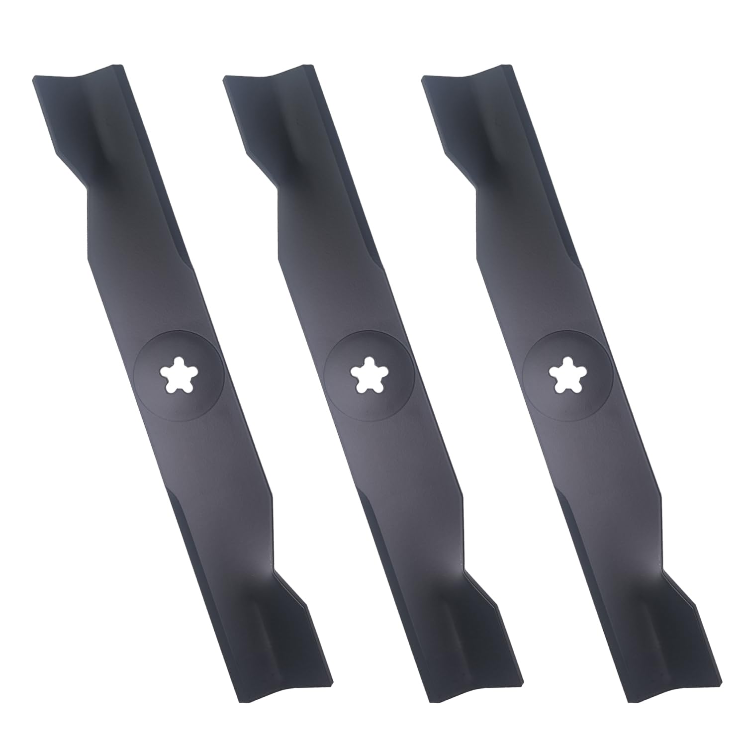 Apeixoto Z248F 48-inch blades in package for 48-inch mower deck