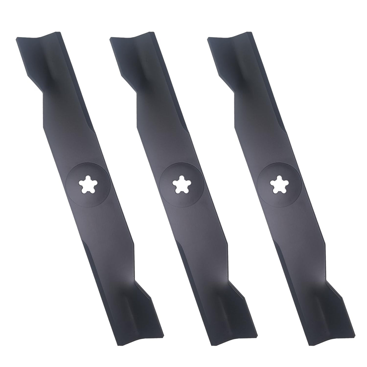 Apeixoto Z248F 48-inch blades in package for 48-inch mower deck