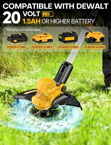 APEXPPOWER 3-in-1 tool for trimming, edging, mowing in one lightweight device