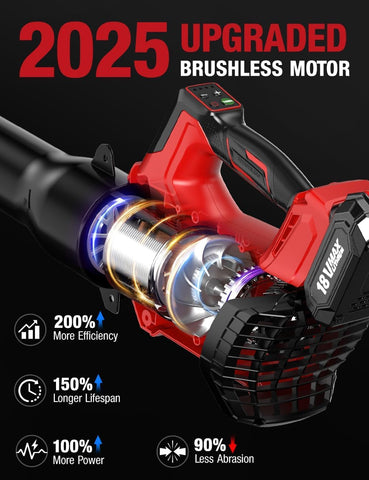 APEXPOWER brushless motor close-up demonstrates high efficiency and longer life.