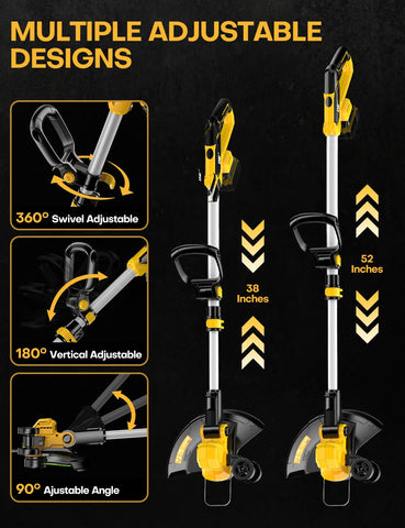 Compact, lightweight design powered by DeWalt 20V battery for portability